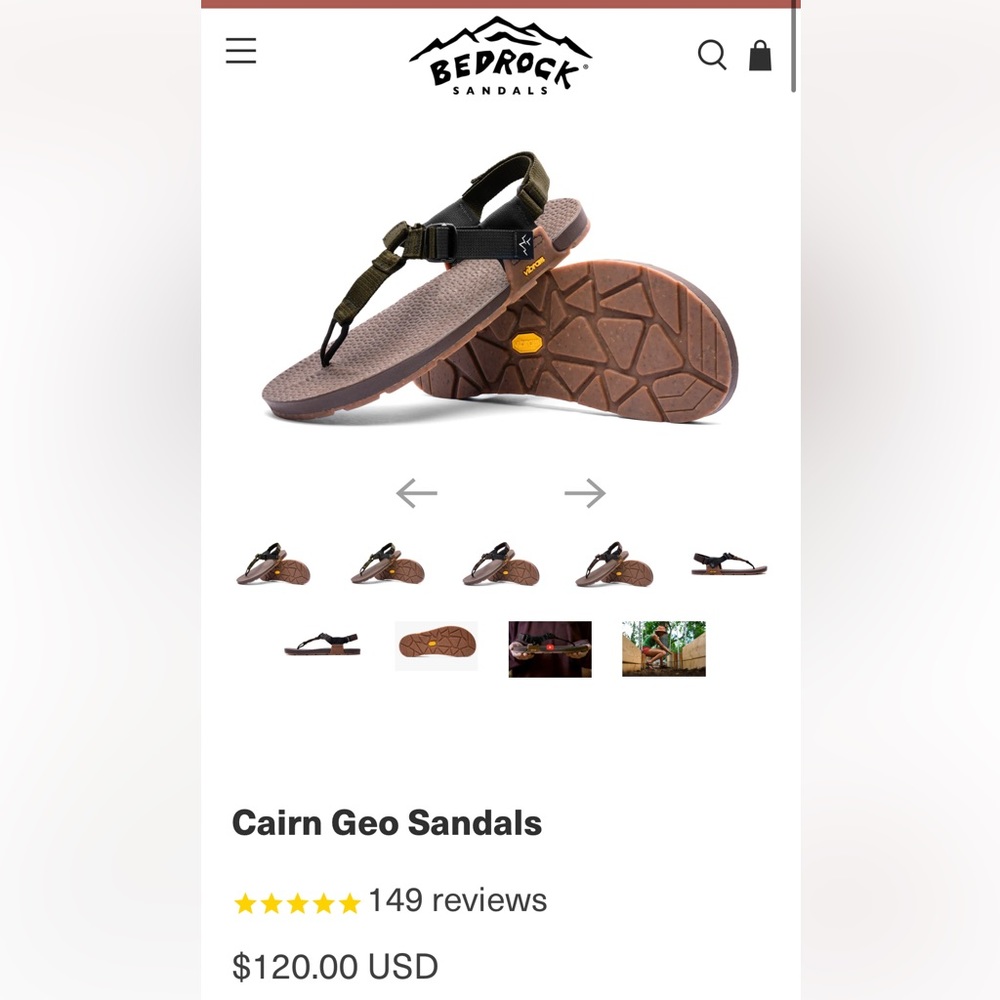 Bedrock Sandals